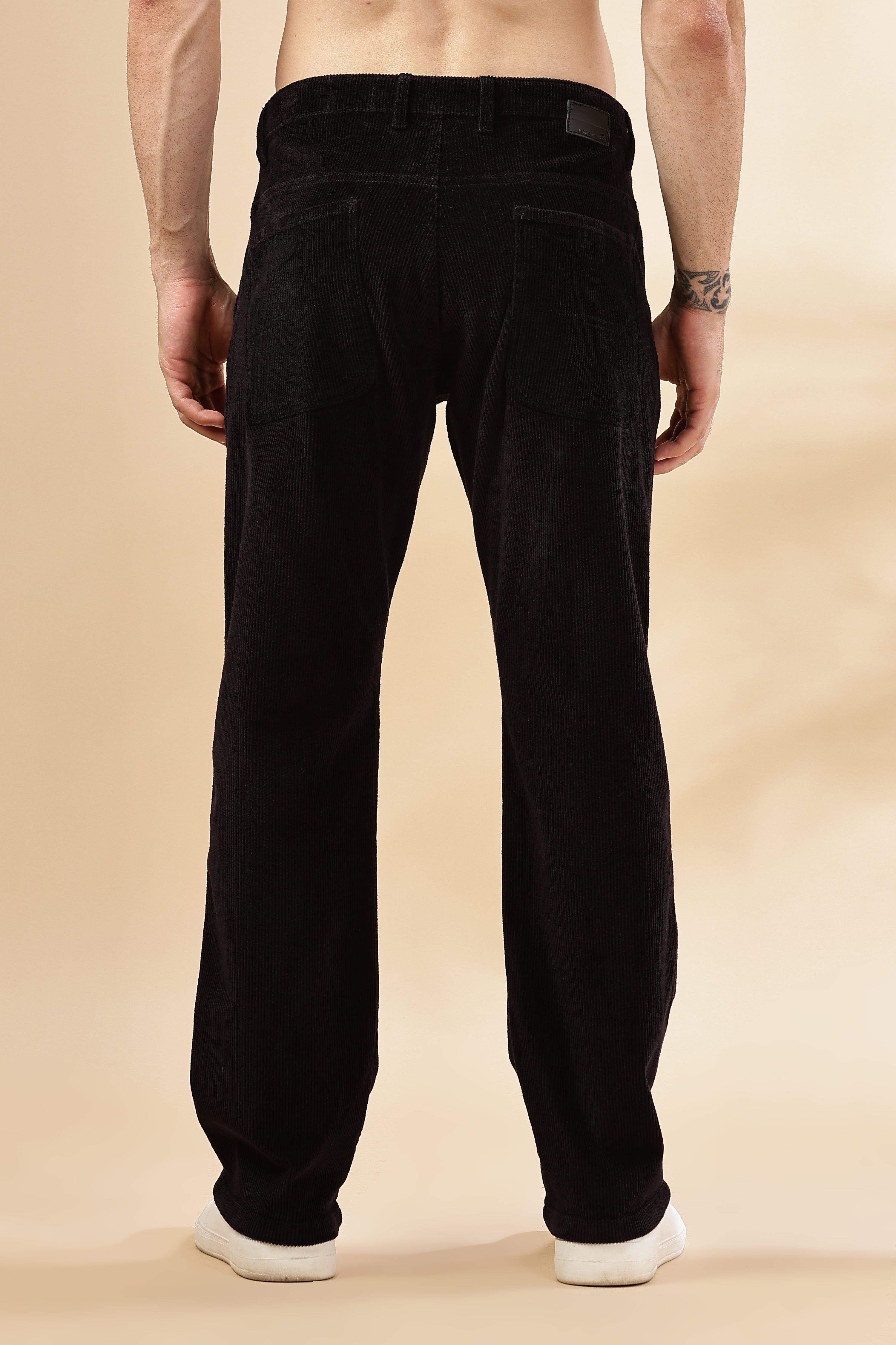 Mens Straight Fit Corduroy Pants | Rick Rogue