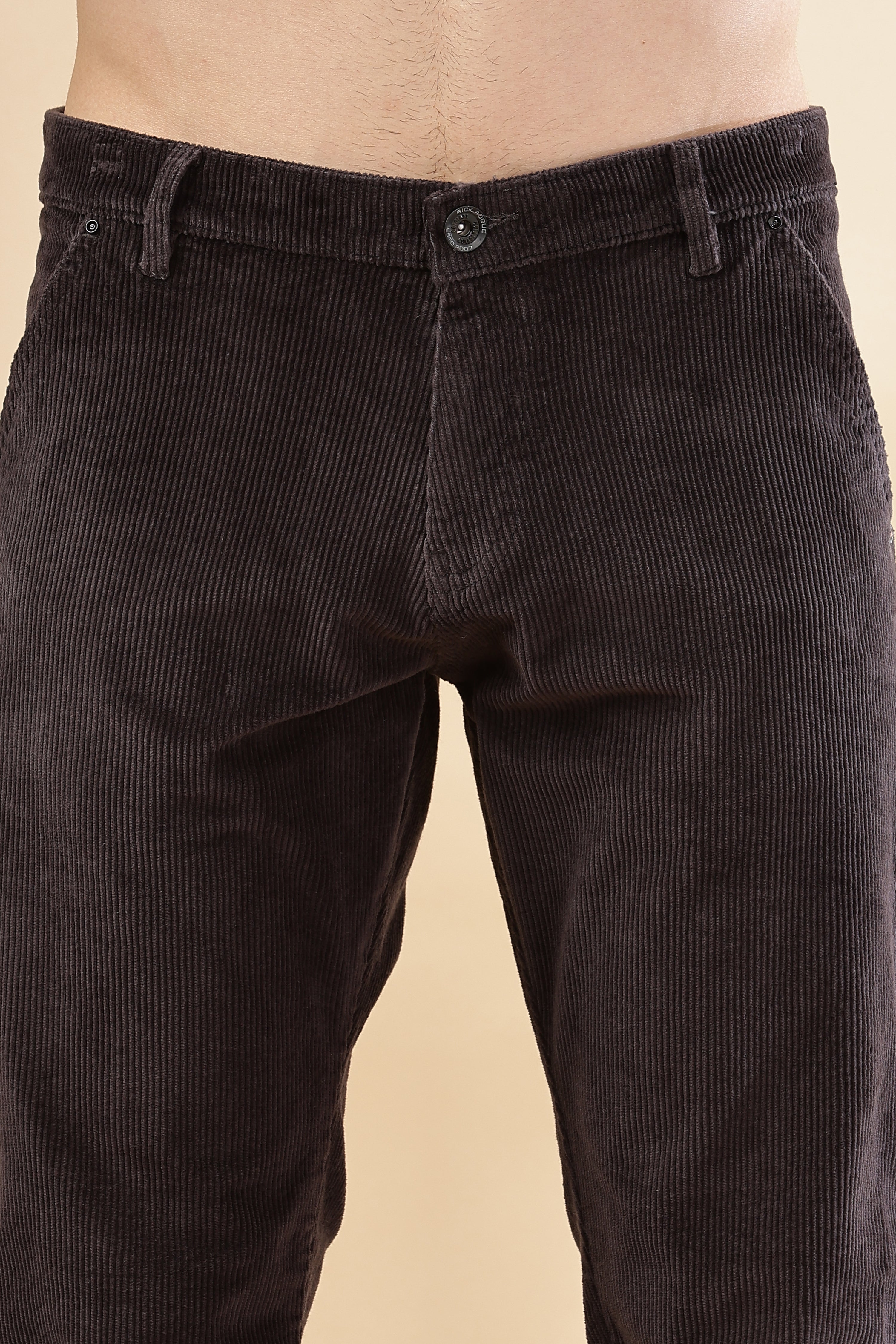 Mens Straight Fit Corduroy Pants | Rick Rogue