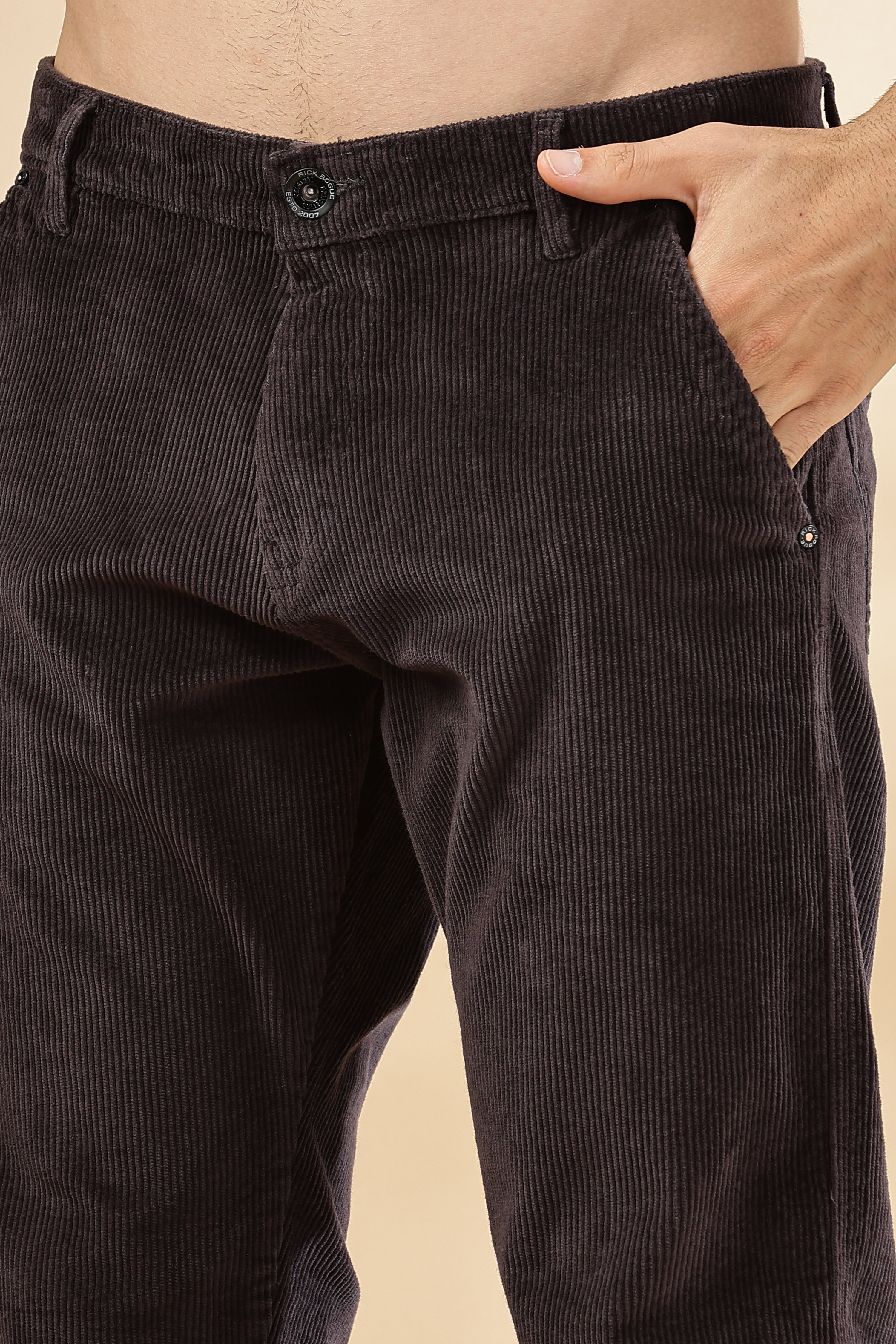 Mens Straight Fit Corduroy Pants | Rick Rogue
