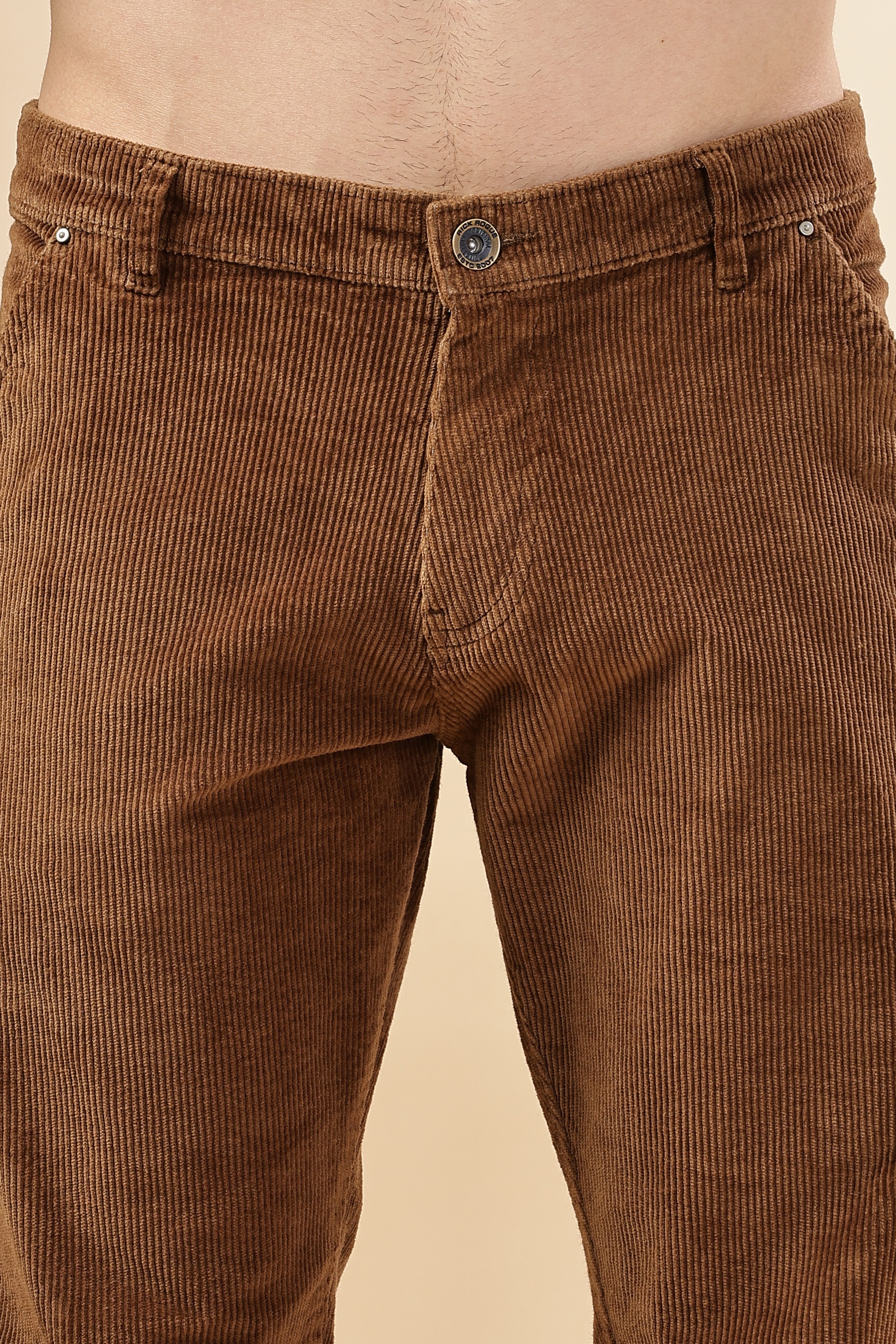 Mens Straight Fit Corduroy Pants | Rick Rogue