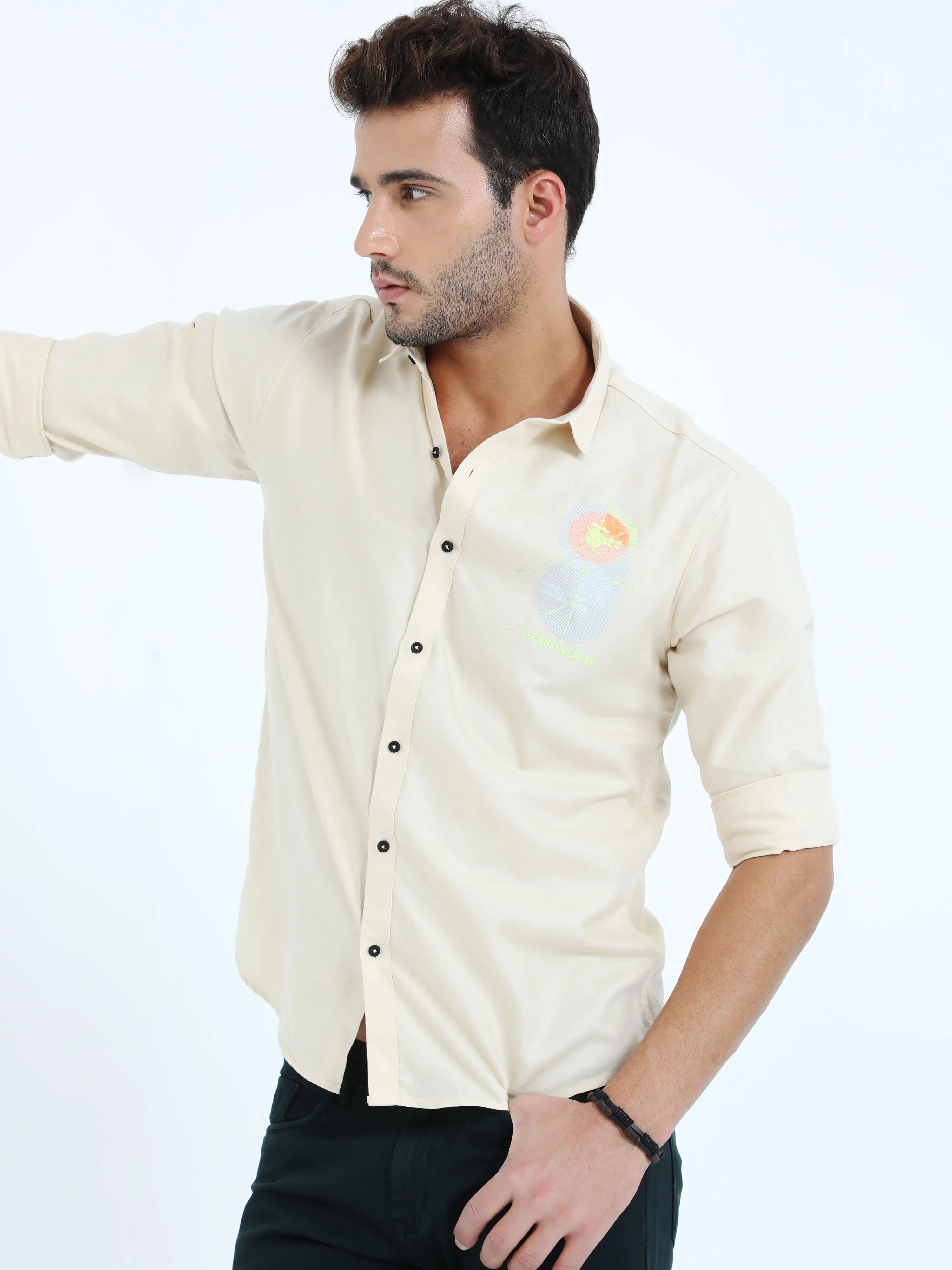 Plain Lycra Full Sleeve shirt