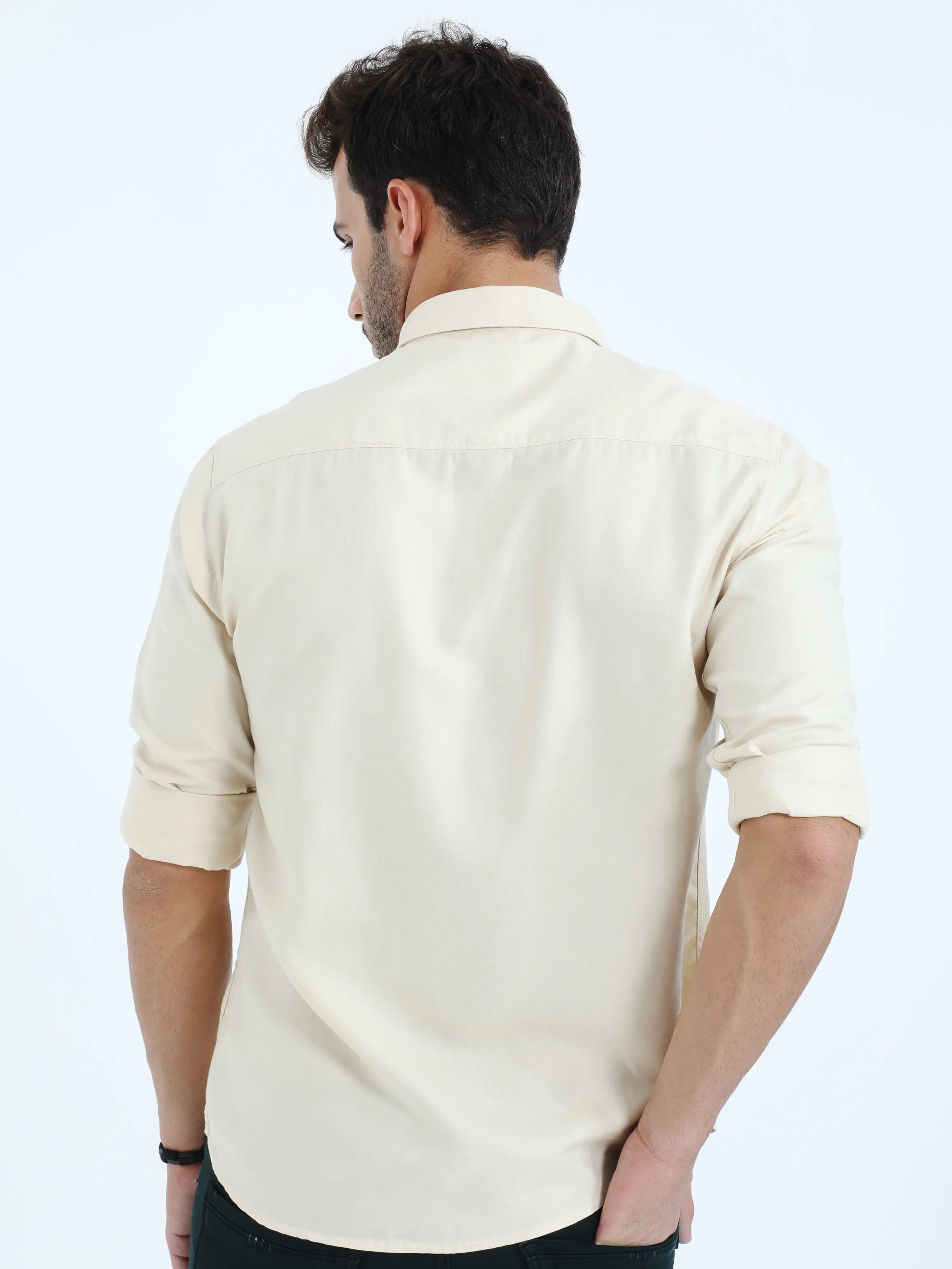 Plain Lycra Full Sleeve shirt