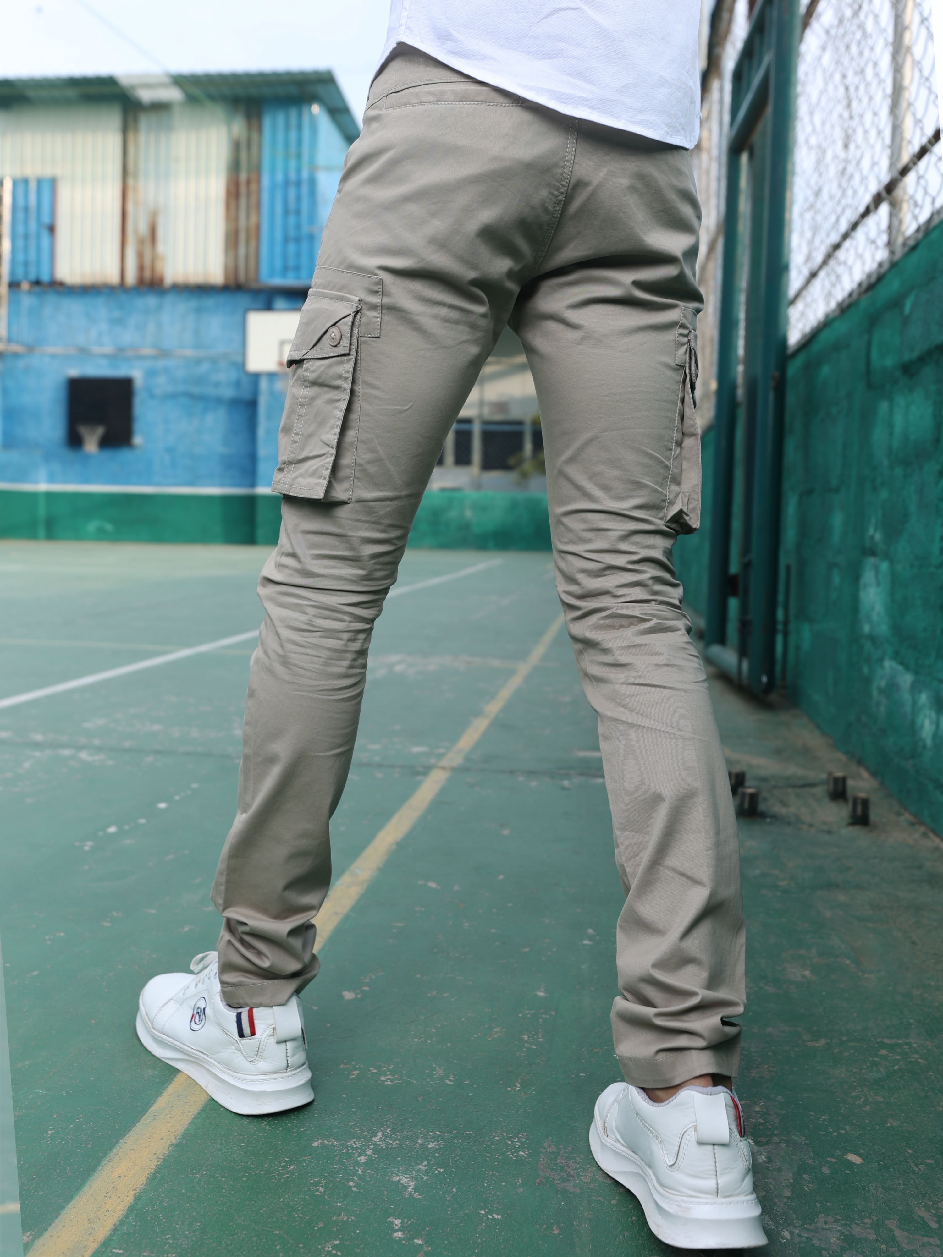 MEN'S Solid DAILY WEAR Cargo | Rick Rogue, RICK ROGUE