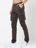 MENS Olive CARGO SOLID DAILY WEAR  | Rick Rogue, RICK ROGUE