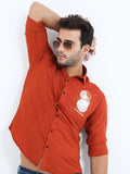 Plain Lycra Full Sleeve shirt
